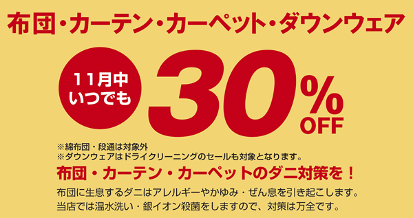 2021年 秋の衣替え生活応援キャンペーン 毛布・布団・カーテン・カーペット・ダウンウェア